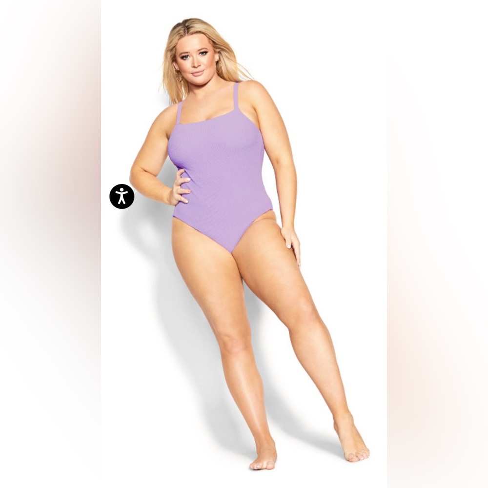 City Chic Terry Swimsuit